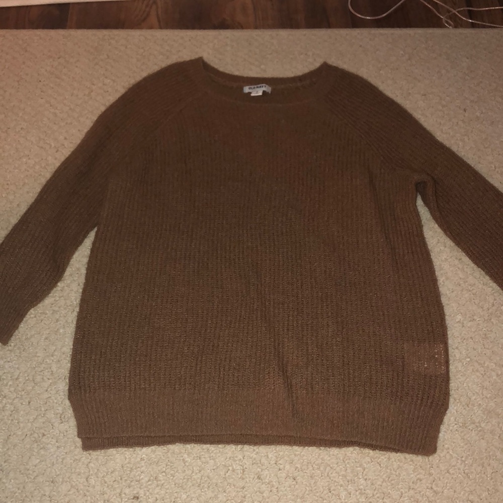 Brown soft sweater
